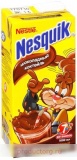 Коктейль nestle nesquik шоколадный молочный 7 витаминов стерилизованный 2,1% 1л